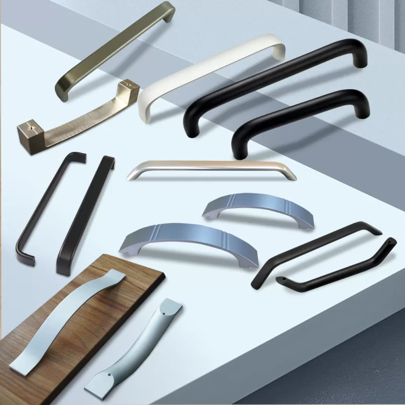 Custom aluminum home handles for wardrobe handles door handles cabinet handles