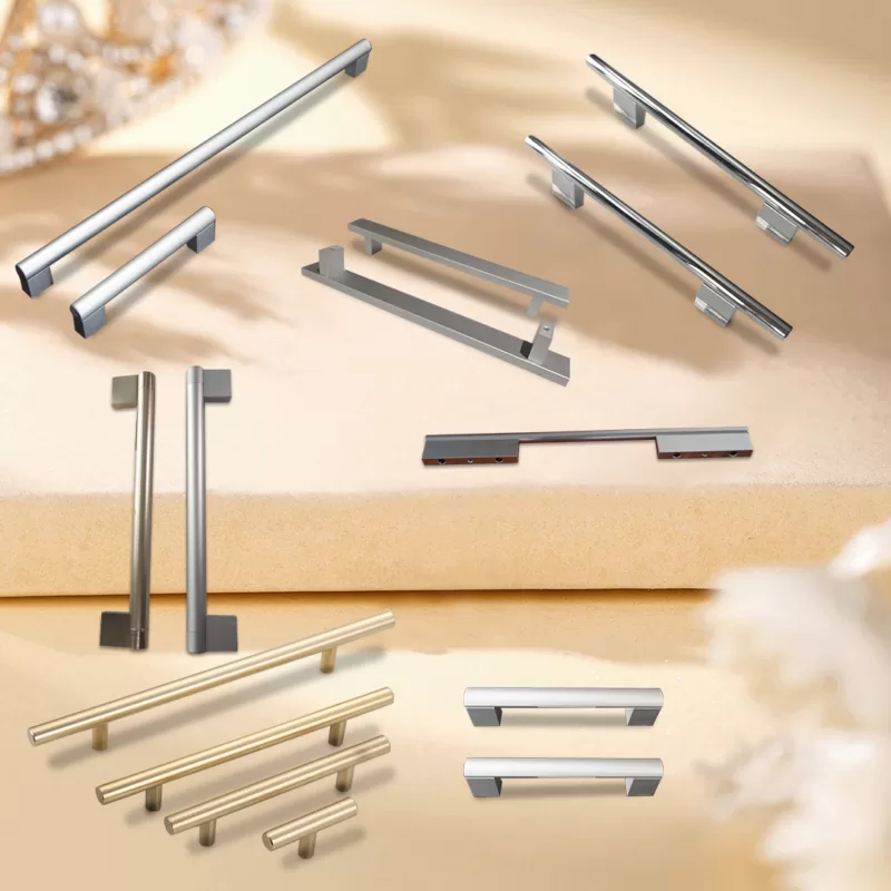 Custom aluminum home handles for wardrobe handles door handles cabinet handles