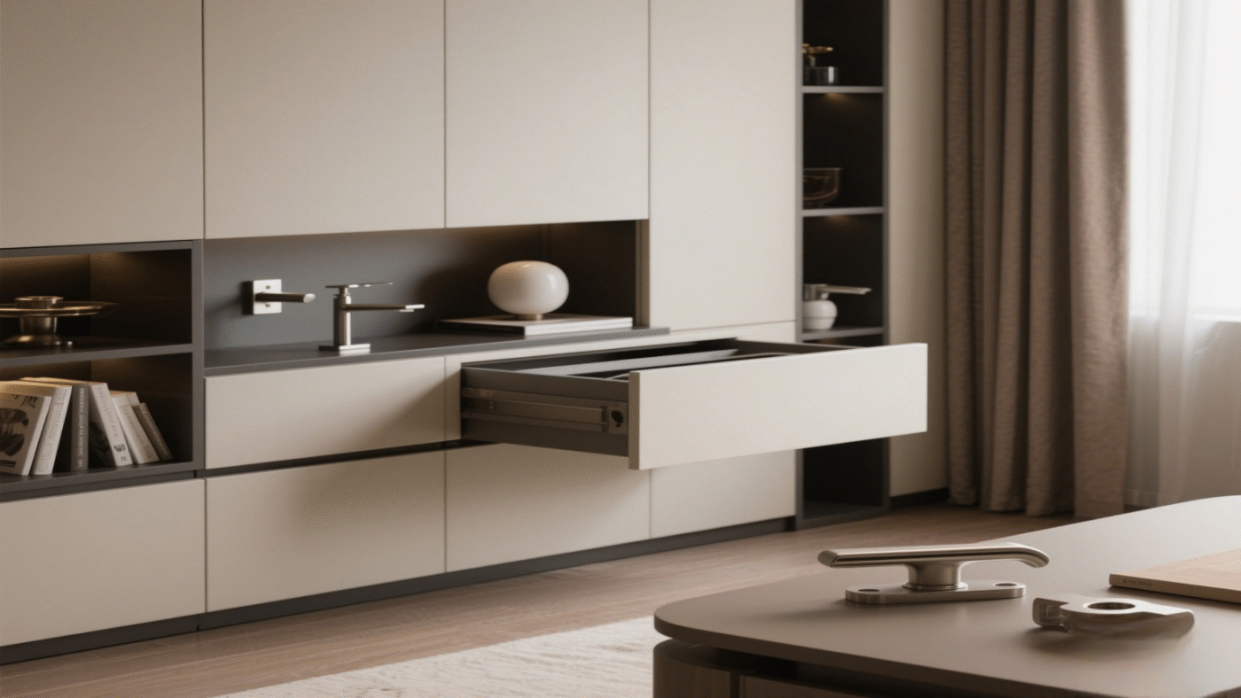 Aluminum alloy furniture hardware