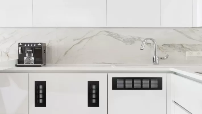 Aluminum air vent grilles