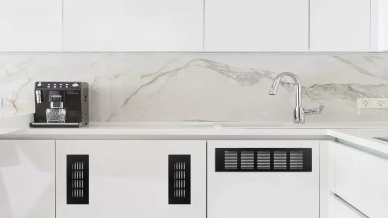 Aluminum air vent grilles