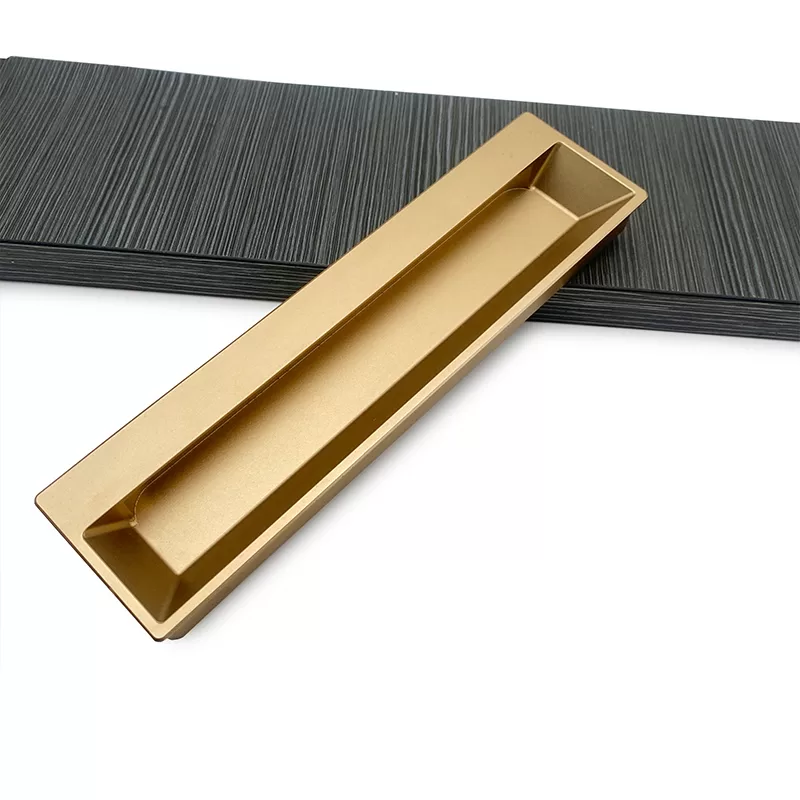 Recessed Slot-Pull Handles